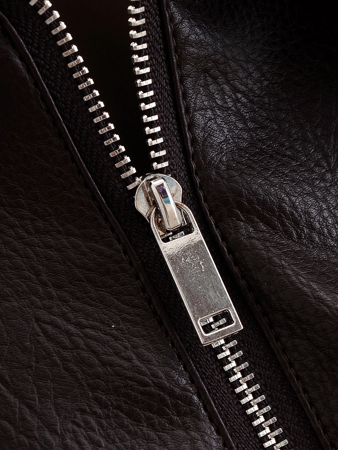 Women's Faux Leather Bomber Jacket Coat Loose Fit Long Sleeve Outerwear With Pockets Classic Pu Coat Fashion Jackets Streetwear