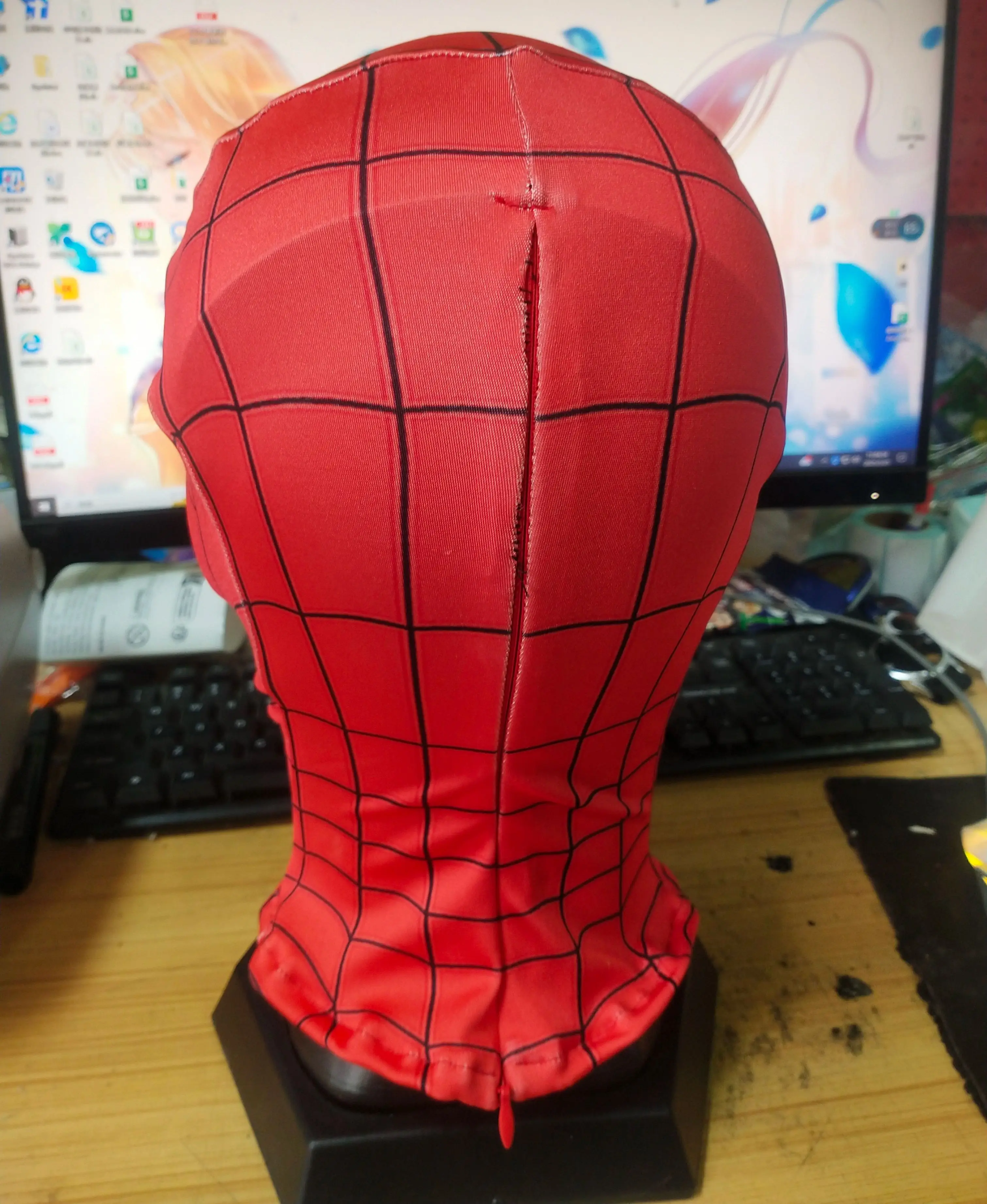 スパイダーマン　マスク　　コスプレ　1/1　 3Dシェルマスク　即日発送！ マーベル 新品 1:1 3D アルティメット スパイダーマン マスク