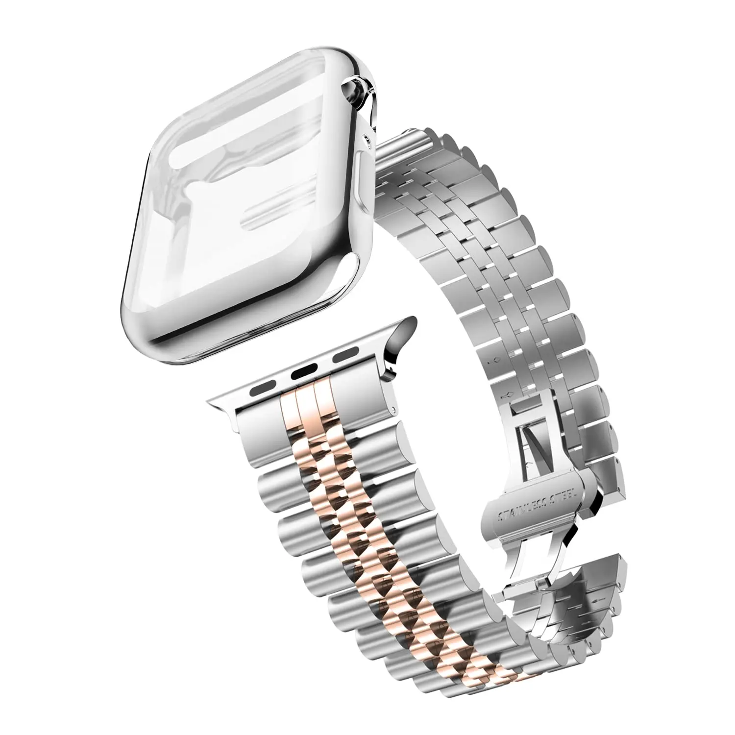  ġ  9  ݼ   ̽, η ƿ Ʈ, ̿ġ ø 8, 7, 6, 40mm, 44mm, 38mm, 42mm, 41mm, 45mm