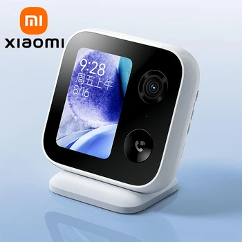 XIAOMI Smart Camera Video Call Edition, schermo grande da 3,5 pollici, 4MP 2,5K, baby monitor di sicurezza domestica, versione cinese con adattatore