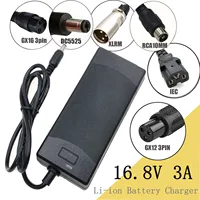 16.8V 3A Lithium Battery Charger for 4S 14.4V 14.8V  li-ion polymer batterry Fishing light Charger