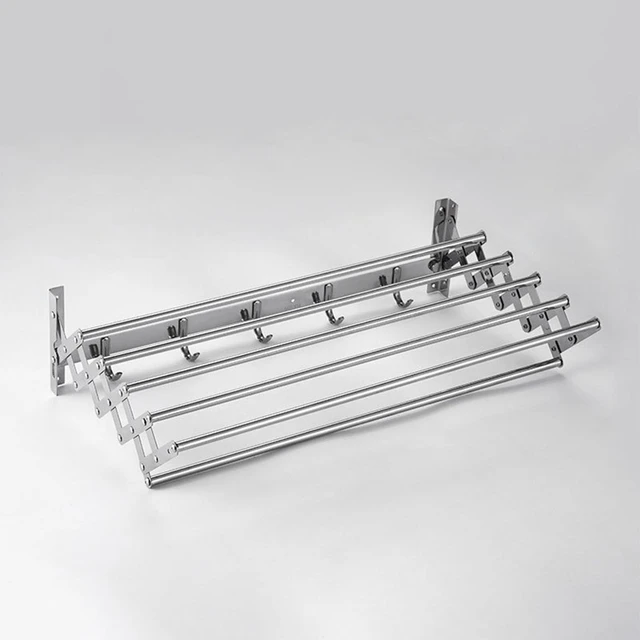 Stainless Steel Foldable Wall Mounted Drying Rack