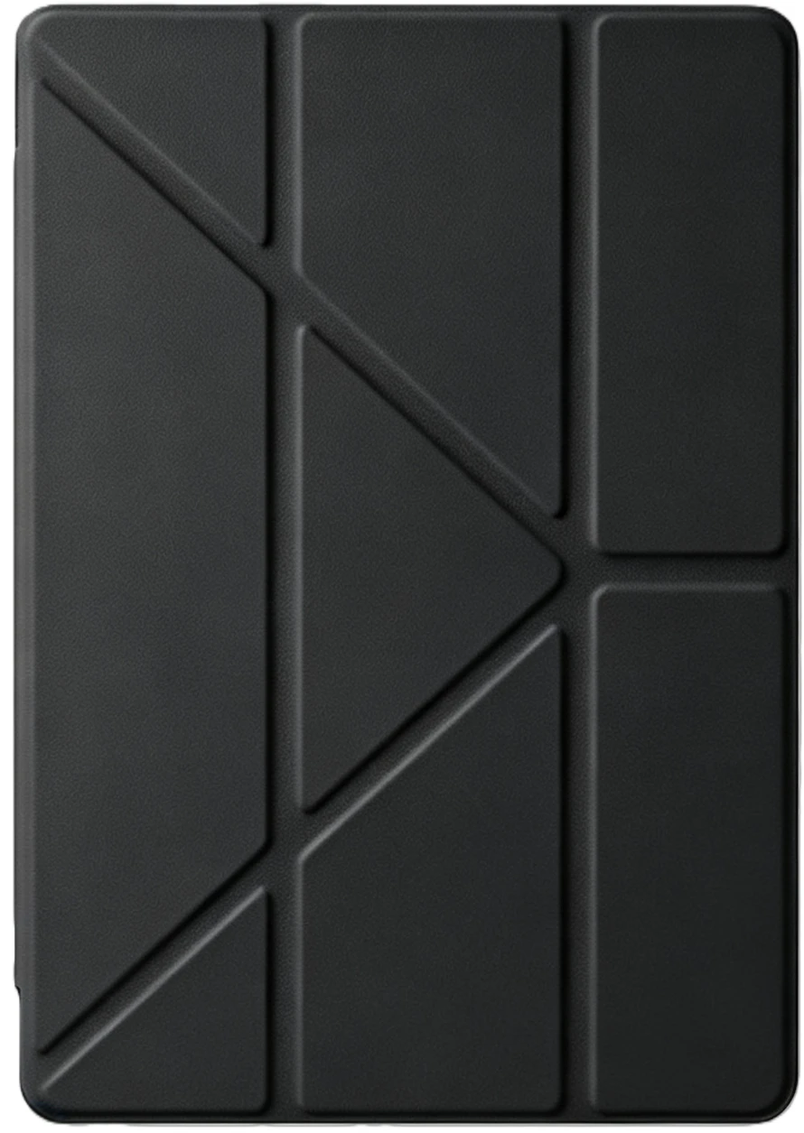 Slim Clear Hard Back Case with Multi-Angle Stand and Pencil Slot - Shockproof