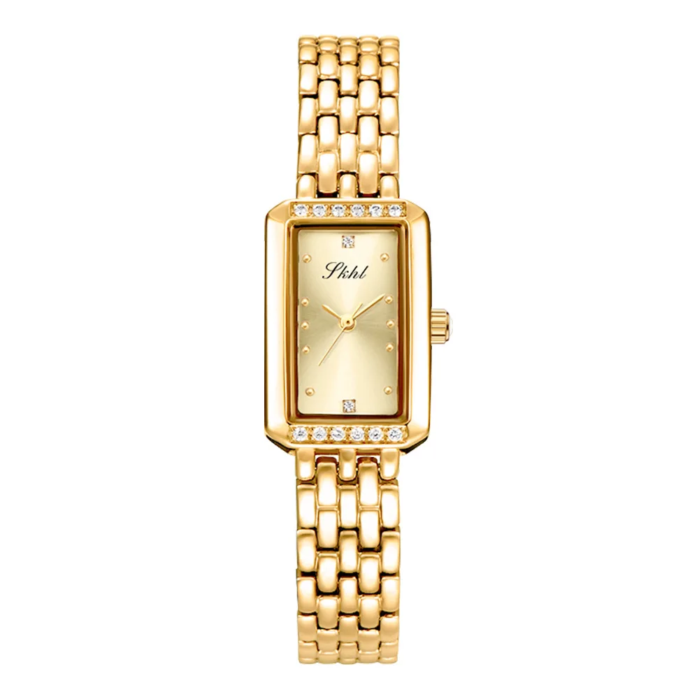 Ladies Watch New Fashion Trend Niche Design Simple Steel Band Watch Women