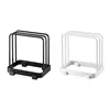 NEW Layered Cutting Board Rack Kitchen Simple Solid Color Vertical Finishing Storage Drain Tray Dish Drying Shelf Sink Organizer 3