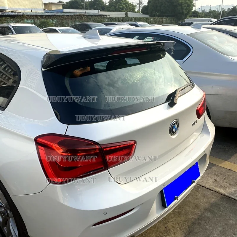 

3D стильный задний спойлер из углеродного волокна для F20 F21 LCI для BMW 1 серии блеск черный багажник губы крылья 118i 135i 2015-2018