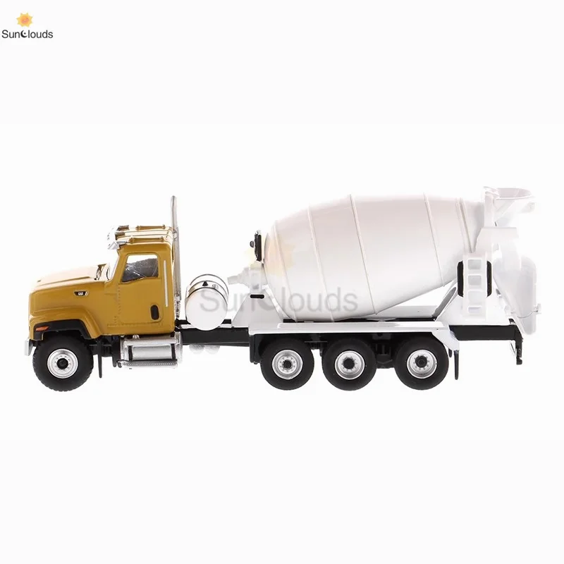 For CATERPILLAR Model McNeilus Bridgemaster Concrete Mixer DM85512 CT681 Alloy 1:87 Scale Die Cast Model Toy Car & Collection