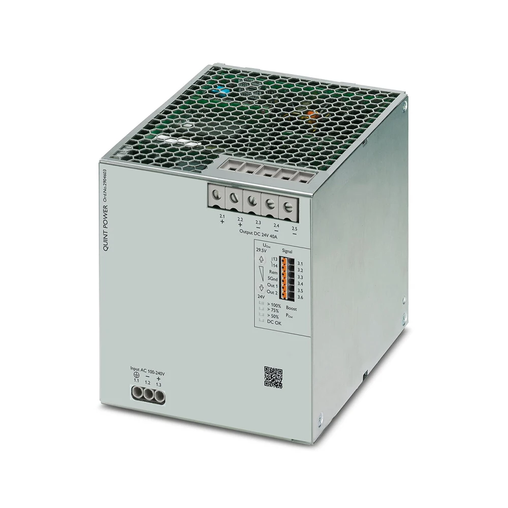 

High Quality 2904603 QUINT4-PS/1AC/24DC/40 QUINT POWER 24VDC/40A For Phoenix Switching Power Supply Fast Ship