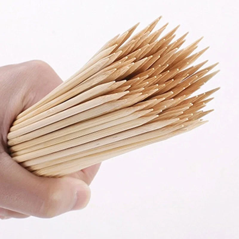 Bamboo skewer 50pcs Plant Support Garden Wooden Sticks Professional Bamboo Plants 40cm Canes Flower