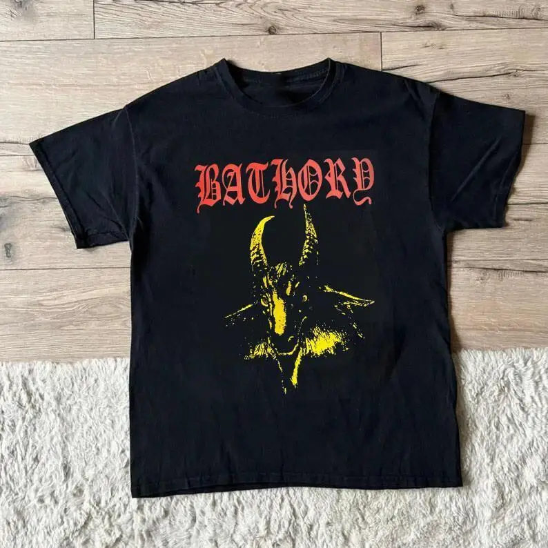 

Bathory Black shirt black metal band t-shirt gift for fan S-3XL Fast shipping