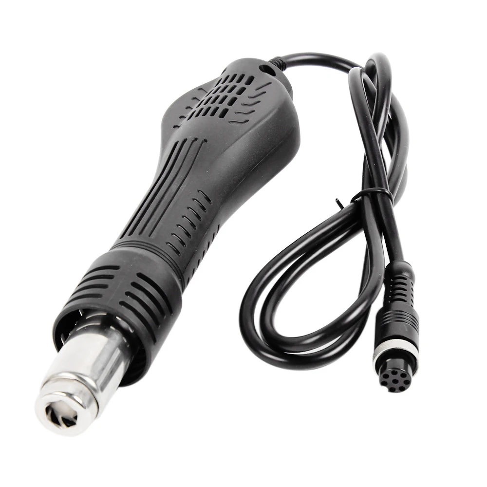 8-Hole Hot Air Gun Handle Is Suitable 24V For 858/878/8586 /898D Pad Handle Hot Air Gun hot air gun heat gun mini hot air gun
