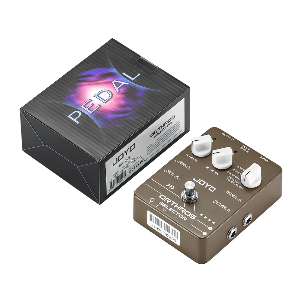 JF-24 ORTHROS SELECTOR Line Selector Guitar Pedal A/B 2 Line Loops Independent C