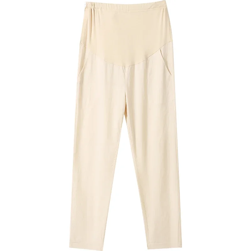 Cotton Pants Maternity Clothes For Pregnant Women Trousers Pregnancy Pant Gestante Pantalones Embarazada Clothing 6