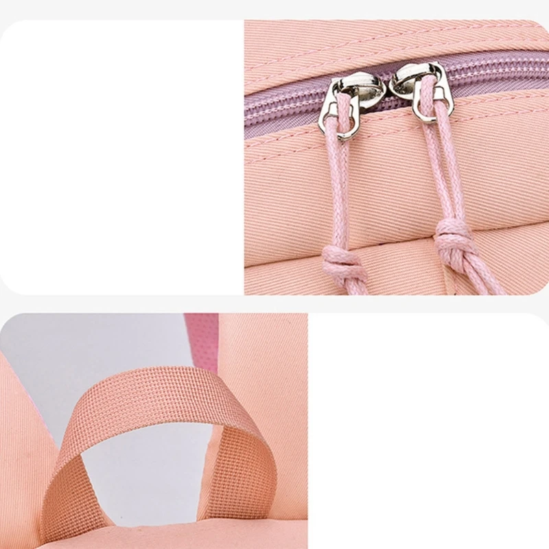 Backpack Nylon School Bag for Teenagers Girls Cartoon Children Rucksack Student Casual Daypack Book Bags