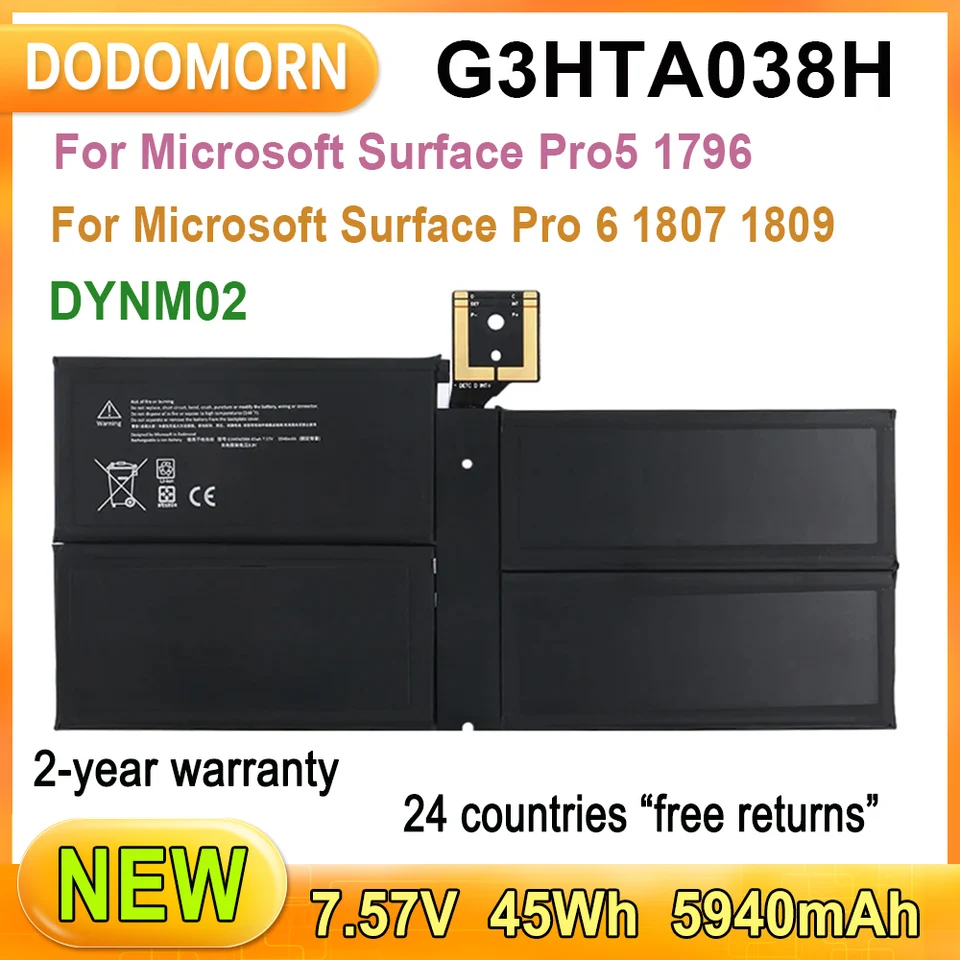 Nuova Batteria Per Laptop DYNM02 G3HTA038H Per Tablet - Foto 7
