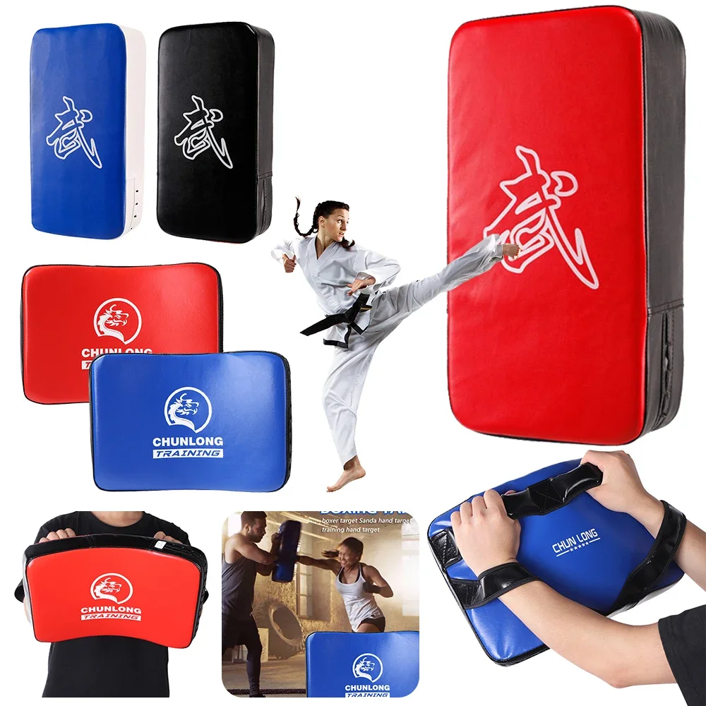 PU Leather Taekwondo Kick Pads Kickboxing Punch Mitts for Kicking Boxing Shield Training