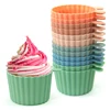 New Silicone Food Storage Box Cake Mold Round Shaped Muffin Reusable Molds Food Container DIY Cake Decorating Tools Baby Stuff 5