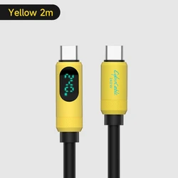 Cavo USB C a USB C con Display LED - Cavo di Ricarica Veloce PD 240W