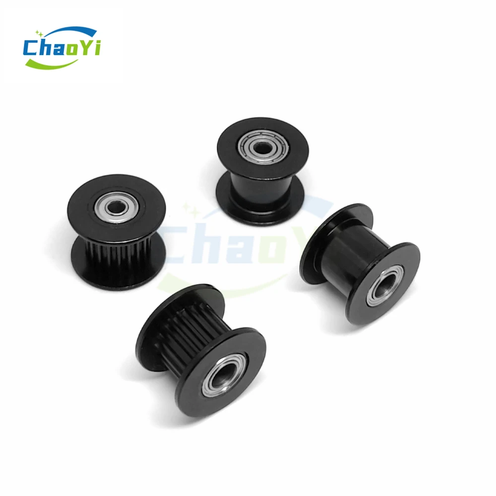 2GT 20 Teeth Tensioner Bore 3/4/5/6/8mm GT2 Idler Pulley For Belt Width 6/9/10/12/15mm 3D Printer Parts Guide Synchronous Wheel 3D Printer Accessories Timing Belt Pulley Fixed Pulley Timing Pulley Belt Pulley Roller Guide Wheel
