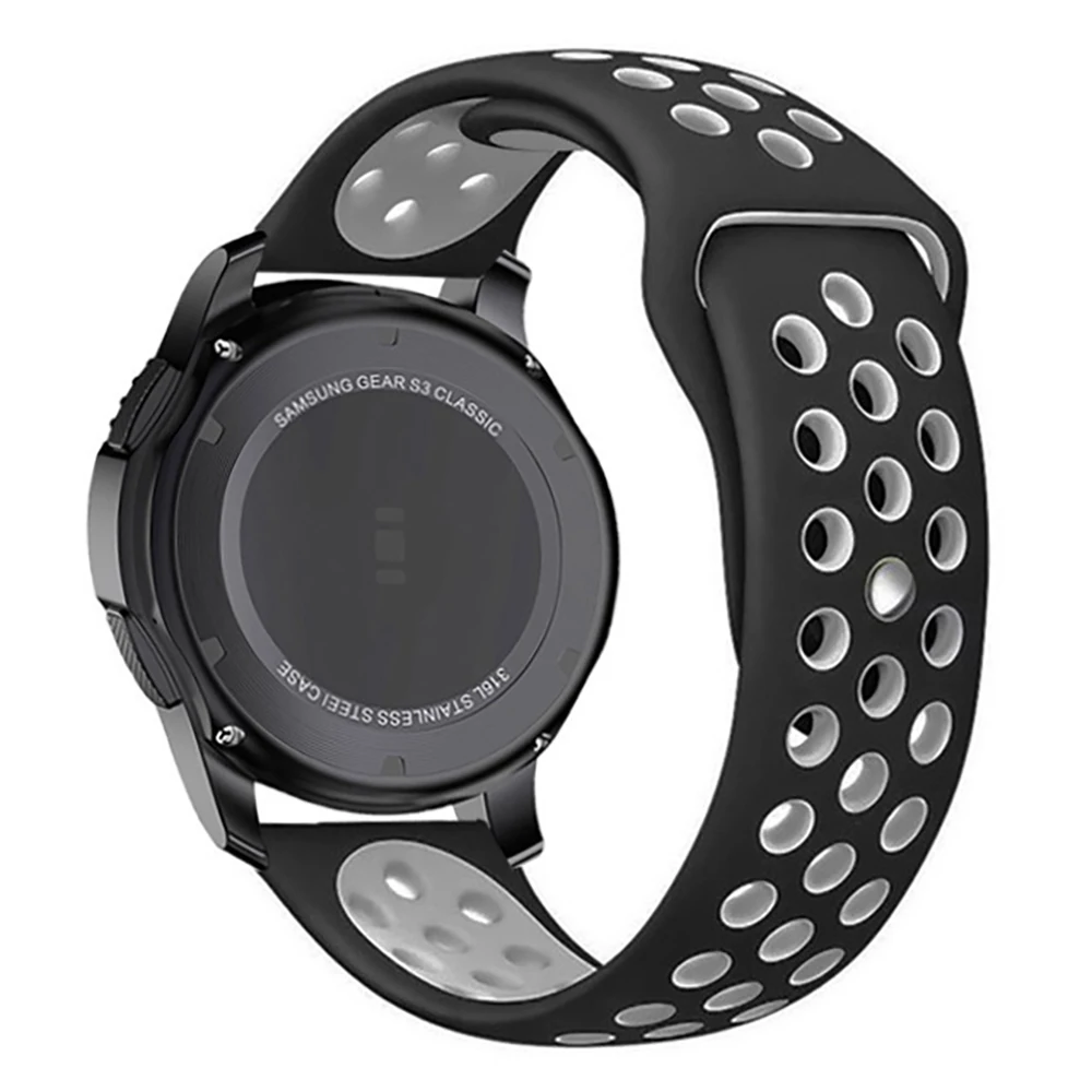 Versatile 22mm Silicone Watch Band - Premium Strap