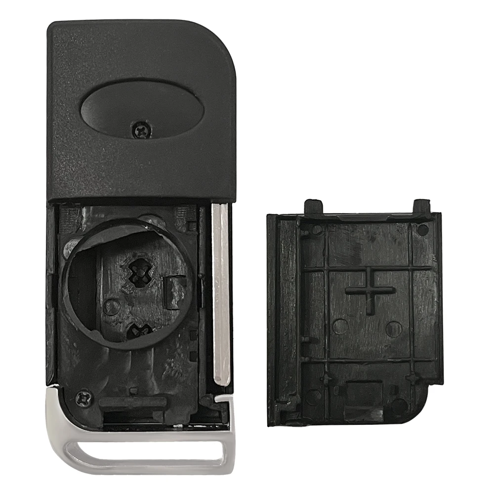 XNRKEY Replacement Remote Key Shell Case Fob 3 Buttons Cover for Indian Mahindra Key No