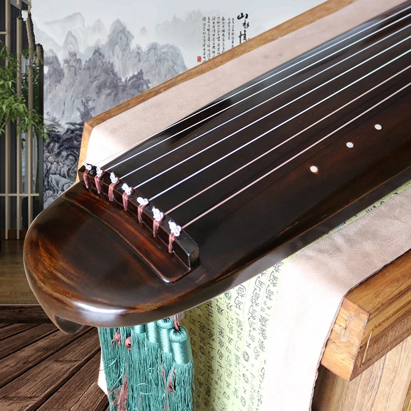 Chinese Guqin HunDun Style Old House Liang Wood For Beginner /Exam Grade Handmade Guqin Send Full Set of Accessories