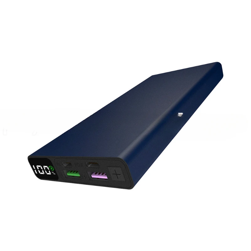 

New Ultra-Thin Aluminum Alloy Power Bank High Current 22.5W Universal PD Fast Charge PD Qc3.0 Mobile Power Supply