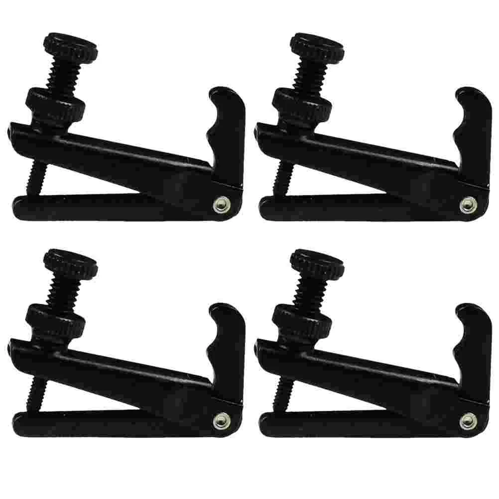 

4 Pcs Ukele for Beginners Violin Supplies Adjuster Parts Brass Tuner Simple Fine