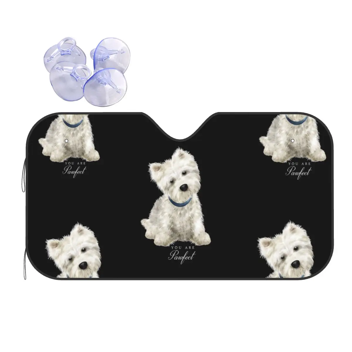 

Dog Windshield Sunshade Retractable Car Front Window Visor 76x140cm Car Window Windscreen Cover Blinds Sun Shade Protect