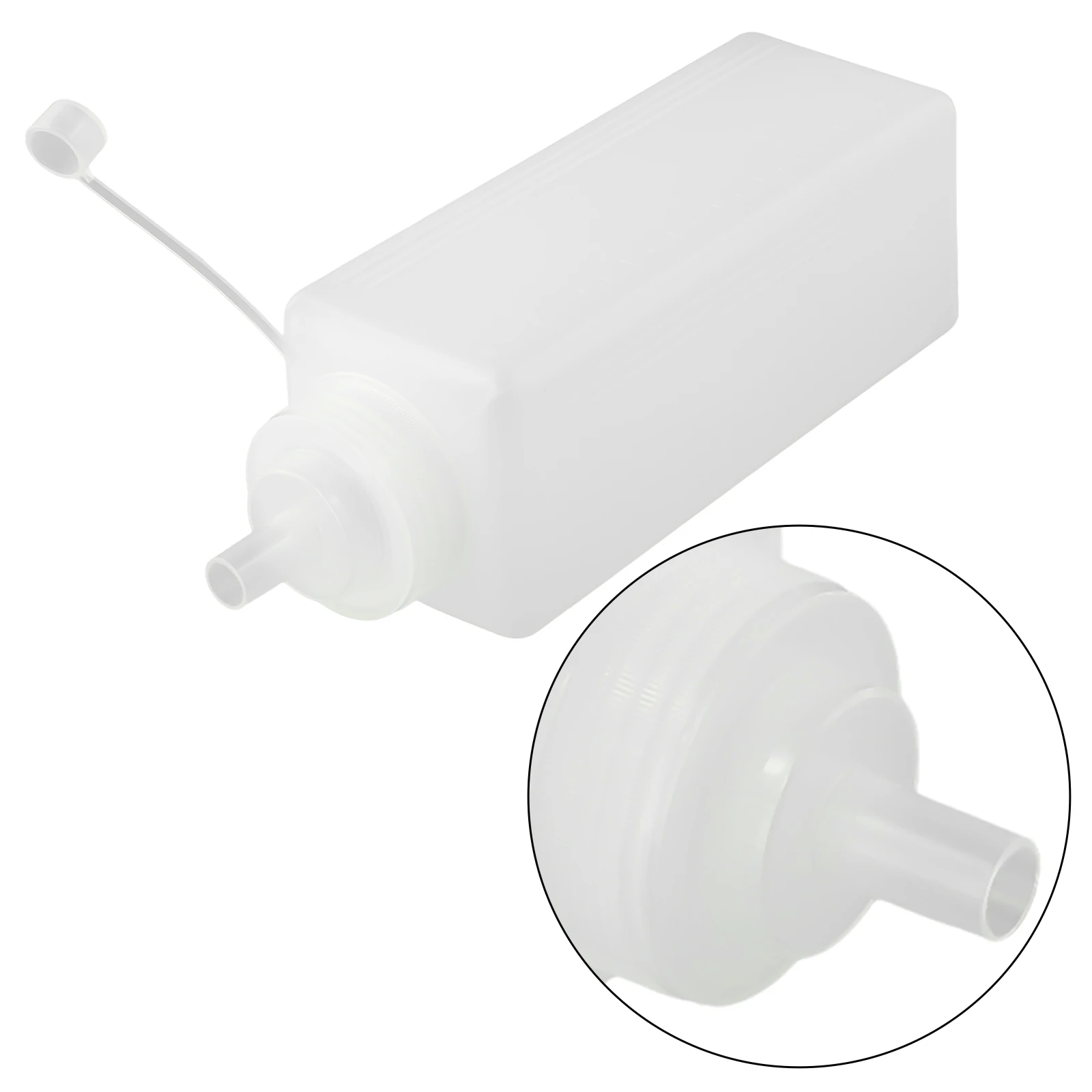 1Pcs PE 800/1000ML Large Diameter Dustproof Plastic Squeeze Sauce Bottle Dressing Bottle Squeezing Container Seasoning Bottle