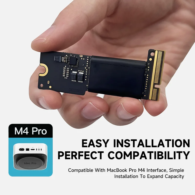 新しい Mac Mini M4 プロ SSD 2 TB/4 TB 内部ソリッドステート