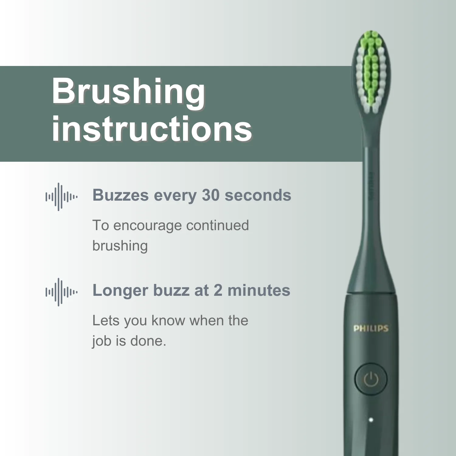 Philips One by Sonicare HY1200, USB Charging Port 3