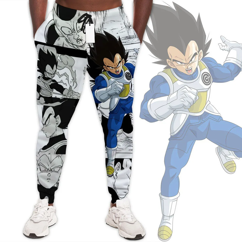 

Джоггеры Vegeta, мужские спортивные брюки в стиле манги, мужские тренировочные брюки в стиле аниме, новинка 2024, женская одежда на весну и осень