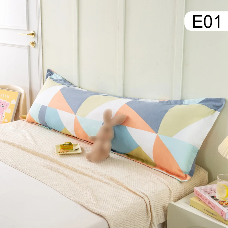 48X100/120Cm Rectangle Pillowcase Cartoon Geometric Printing Cushion Pillows Cover Long Pillow Cases Home Pillowslip Funda Cojin 2