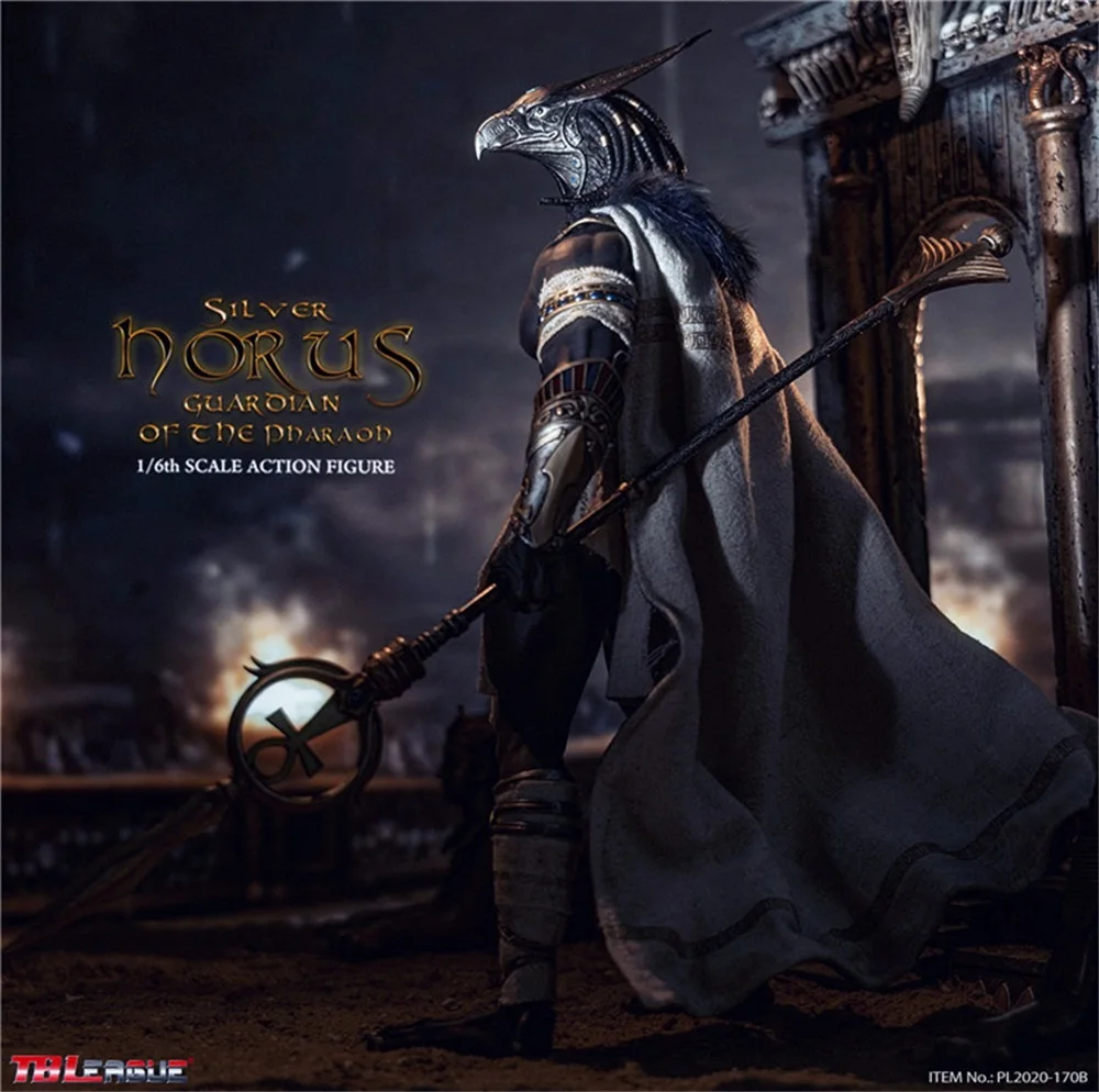 

1/6 TBLeague PL2020-170B Silver Version Horus Guardian of Pharaoh Full Set Moveable Action Figure For Fans Collectable