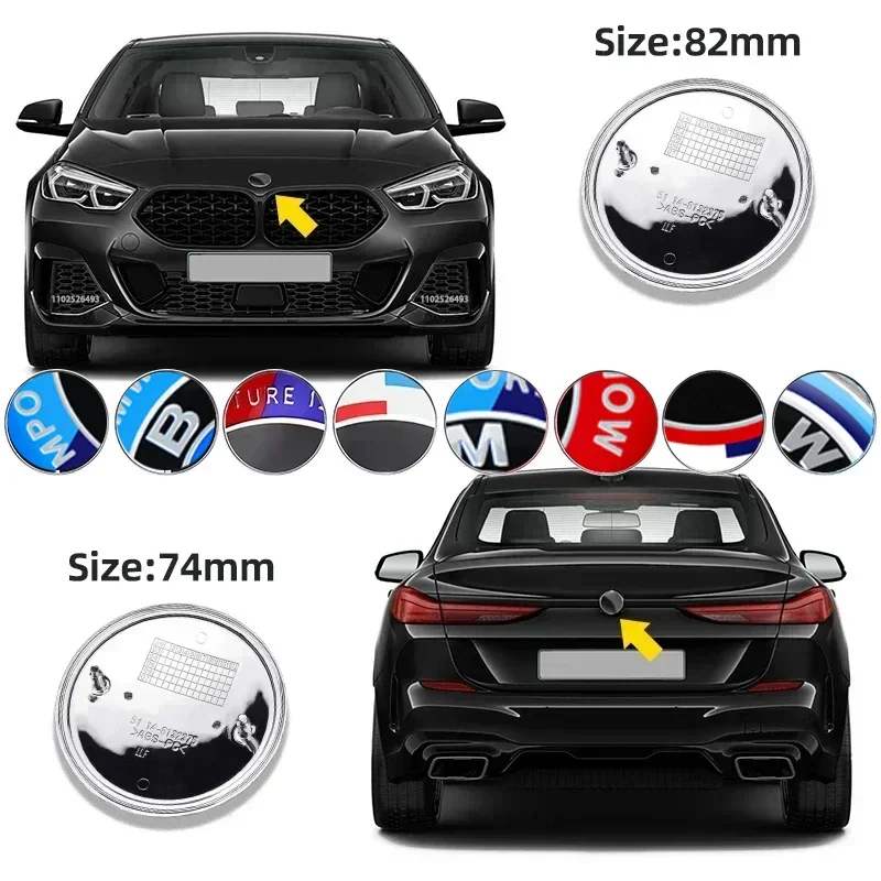 자동차 휠 센터 엠블럼 스티커 허브 배지 데칼, BMW Alpina AC Hartge E90 E93 E86 E70 F25 F15 F30 F31 F82 G68 G30 G82 도구