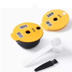 Reusable Coffee Capsule Pods with Refillable Filter - Available in 60ML and 180ML Sizes (180ML 60ML Lid)