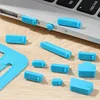 Universal Silicone Anti Dust Plug Cover Stopper Type C Laptop Dustproof USB Port VGA HDMI-compatible RJ45 Interface Dust Plugs 2