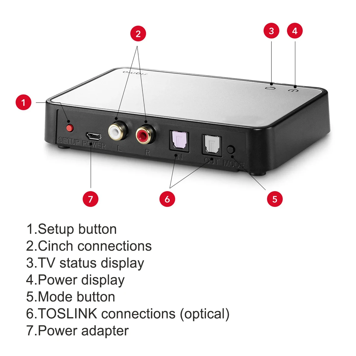 Siemens Signia Streamline TV Adapter Model TV03 For Signia Wireless Hearing Aid Streamer 2