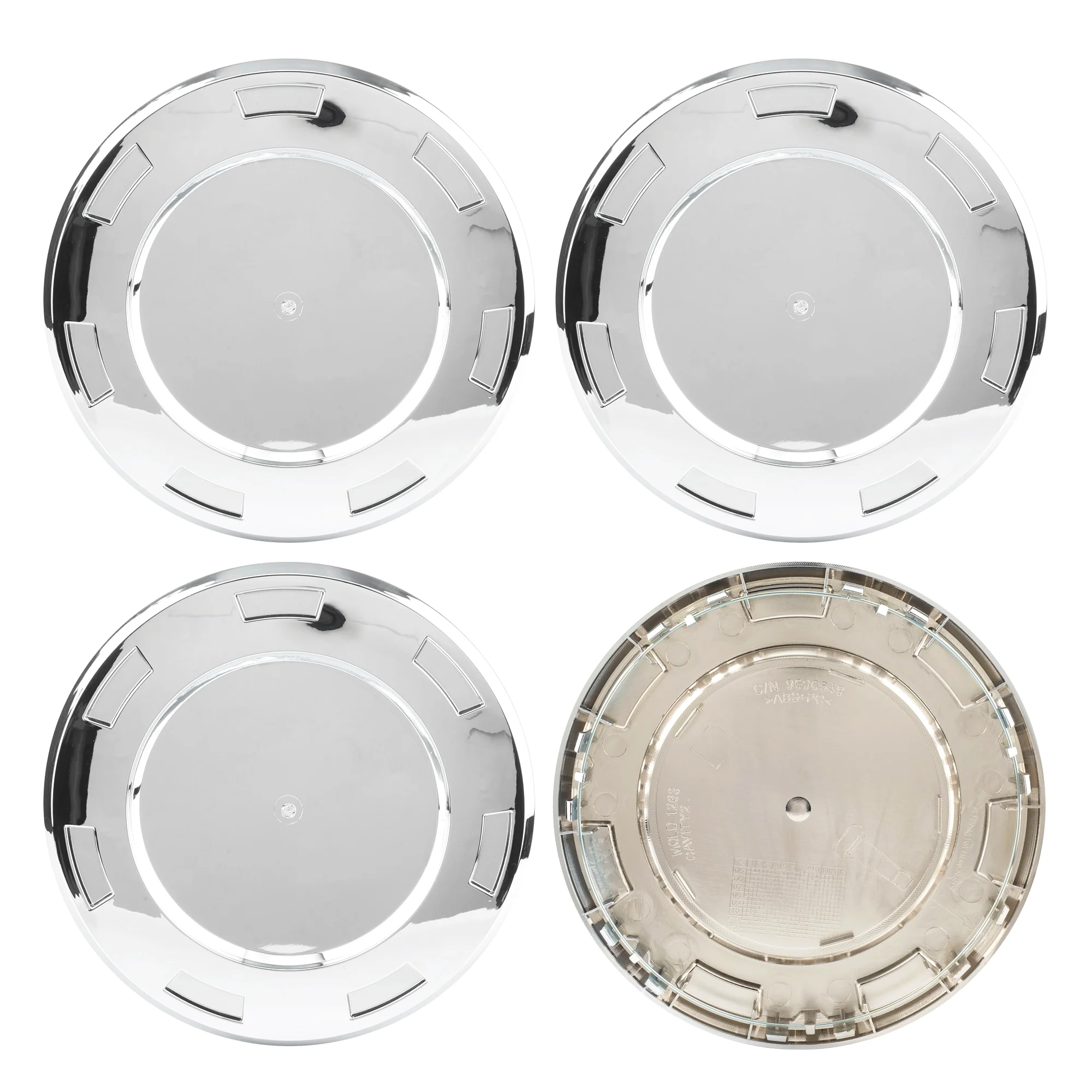 RhinoTuning 1/4PCS OD 203.1mm/7.99" ID 183.2mm/7.21" Wheel Hub Cap For 2007-2014 Escalade 22" 9595475 9596649 9597355 9597950