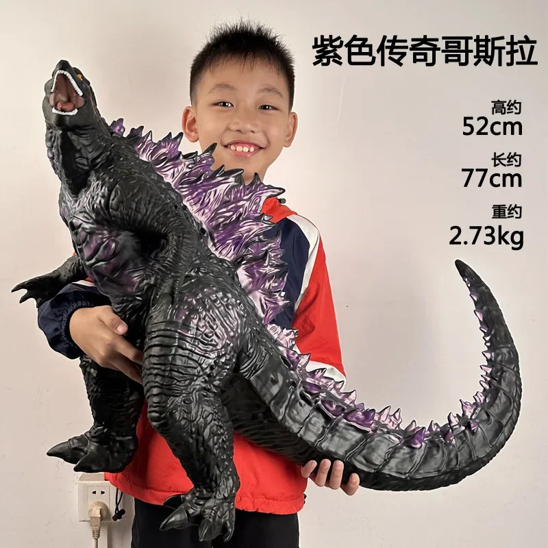 Figura de acción de PVC de Godzilla Monster Gk, dinosaurio grande súper móvil de 55 cm, modelo de anime coleccionable de escritorio, juguetes, figuras de regalo