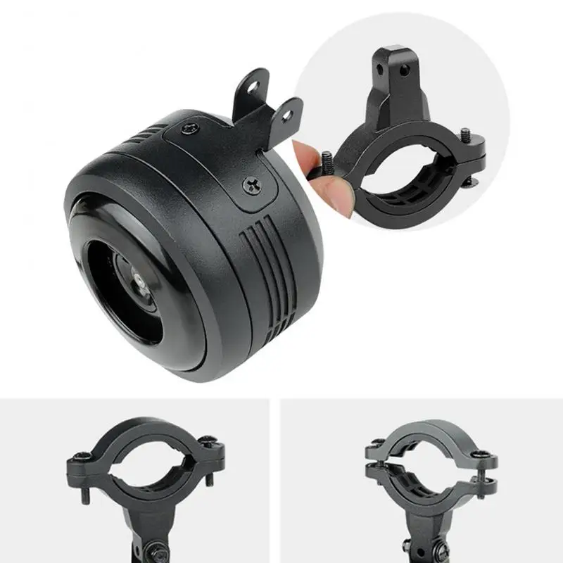 

125db USB Charge Bell Motorcycle Scooter Trumpet Electric Bike Horn 1300mAH Anti-theft Alarm Siren & Remote Control