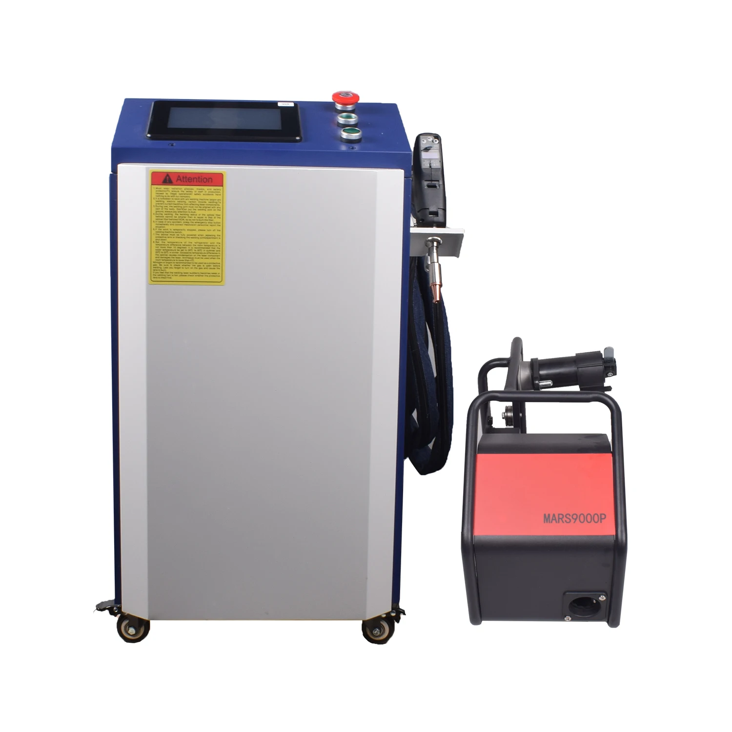 1500W 4 in 1 Fiber Laser Welding Cleaning Cutting Soldering Machine RECI Handheld Laser Welder for All Metal Rust Removal Clean 6