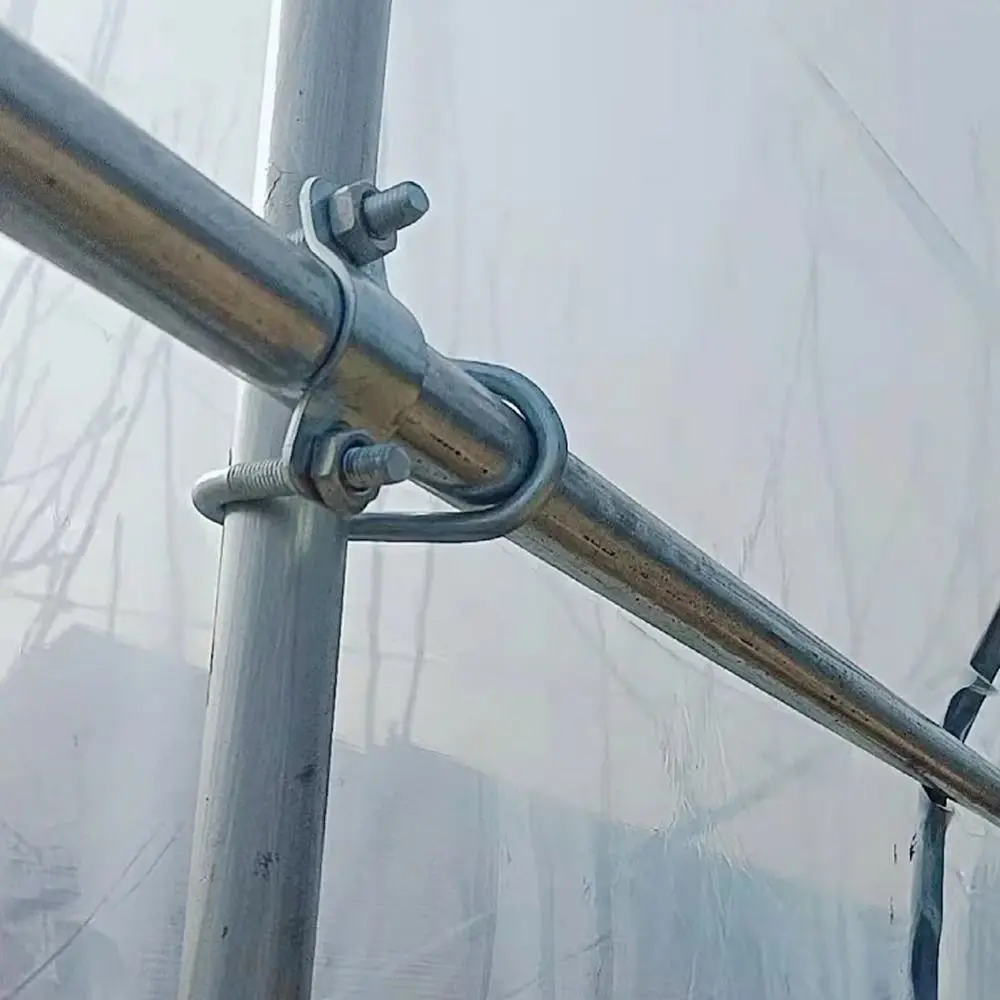 Galvanized Steel U Bolt Clamp Connector for Hose Pipe