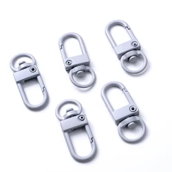 Set of 10 Elegant Gold and Silver Plated Lobster Clasp Hooks for Jewelry Making and Crafting (Grey)