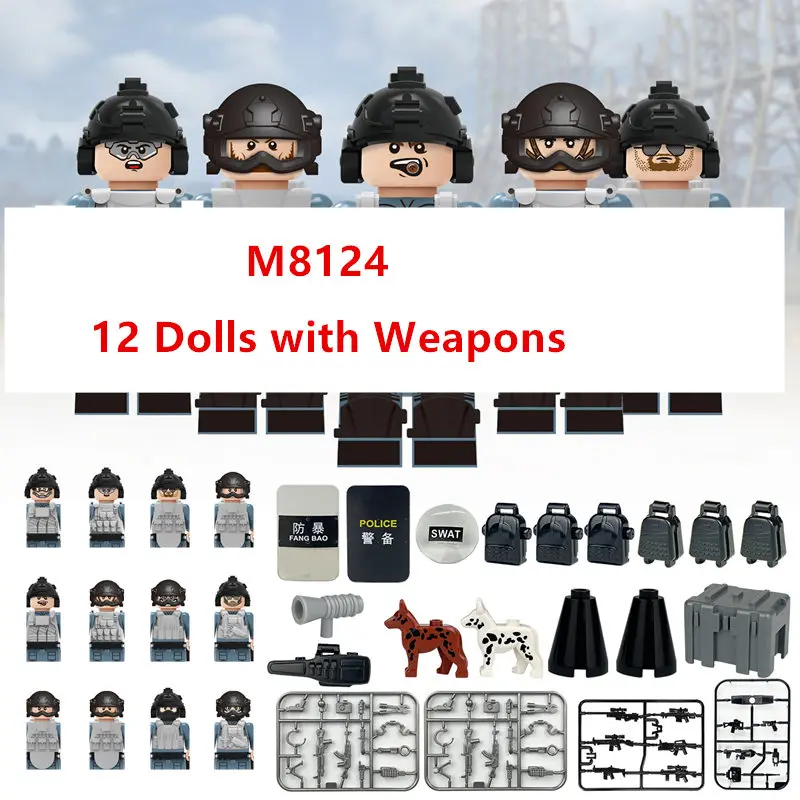 Building blocks, figureshumanoid dolls, toys, mini figures, humanoid dolls, children's toys, birthday gifts, cartoon characters.