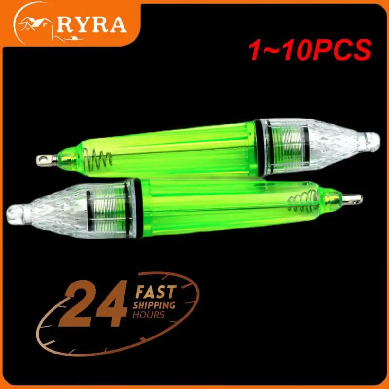 

1~10PCS Colorful LED Underwater Fishing Light Battery Powered Waterproof Night Lamp Deep Drop Attractive Light for Bait and Fish