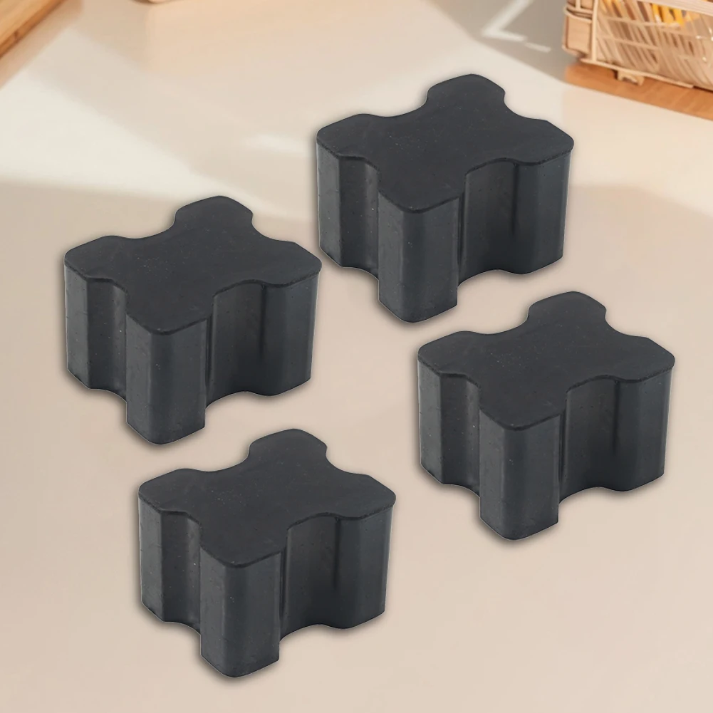 4Pcs Heavy Duty Rubber Coil Spring Booster Kit Coil Spring Spacer Kit for 1-1.5 Inch Coil Spring Lift