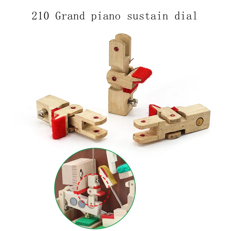 Piano Tuning Repair Sustaining Dial Grand Piano Tuner Dial Head Wooden Parts 210
