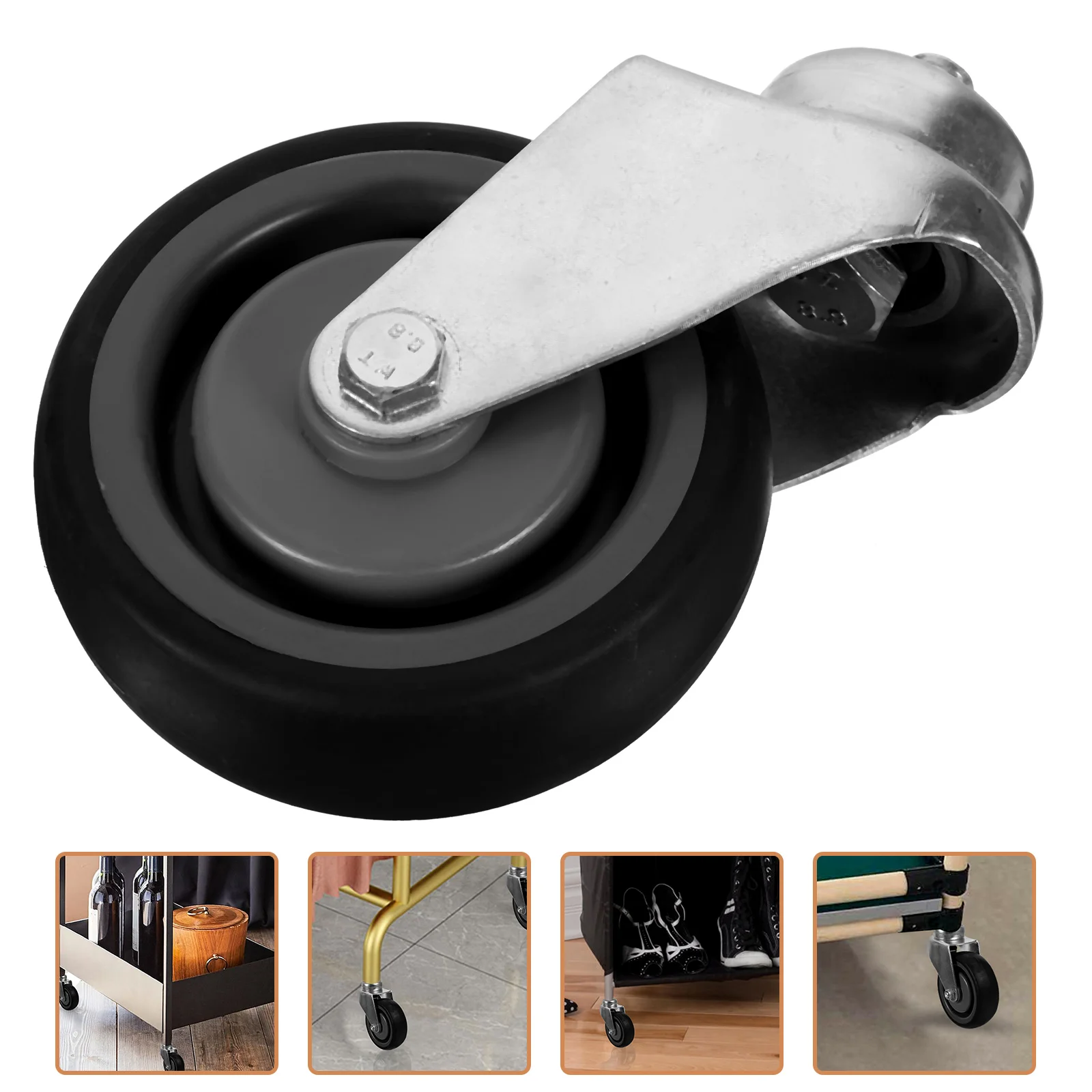 

Small Wheel Replacement Caster Wheels for Cart Trolley Swivel Heavy Duty Casters The